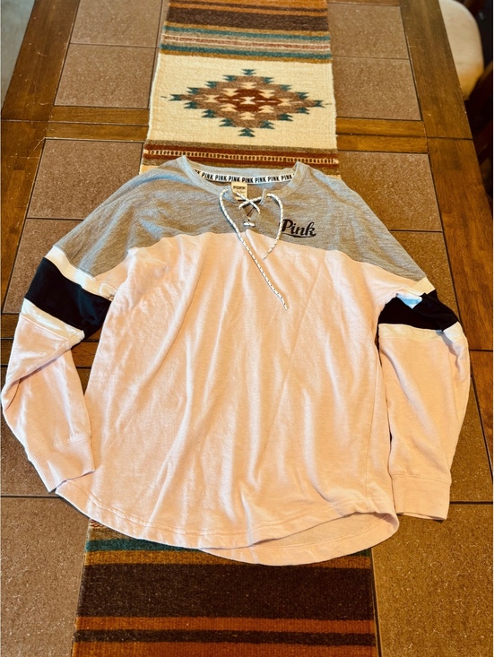 PINK Victoria's Secret Tops - Pink women’s long sleeve size medium